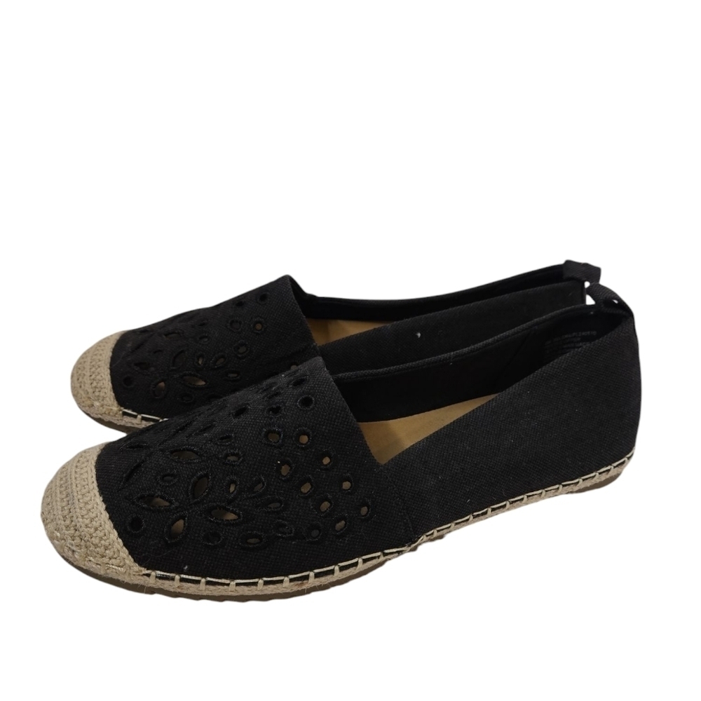 TOMMY BAHAMA Selena Ladies Black SLIP ON SHOES SZ 8M